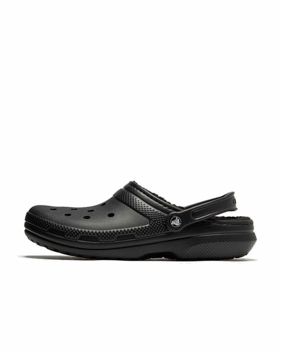 Photo: Crocs Classic Lined Clog Black - Mens - Sandals & Slides