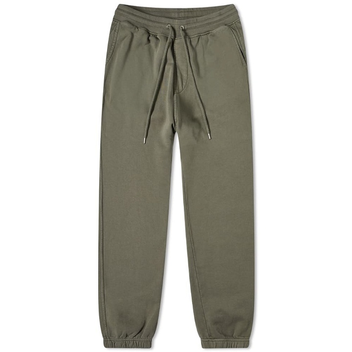 Photo: Colorful Standard Classic Organic Sweat Pant in Dusty Olive