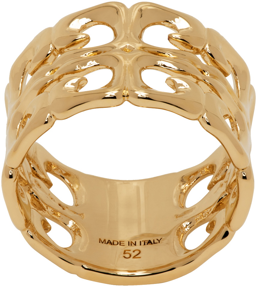 Givenchy Gold 4G Liquid Ring