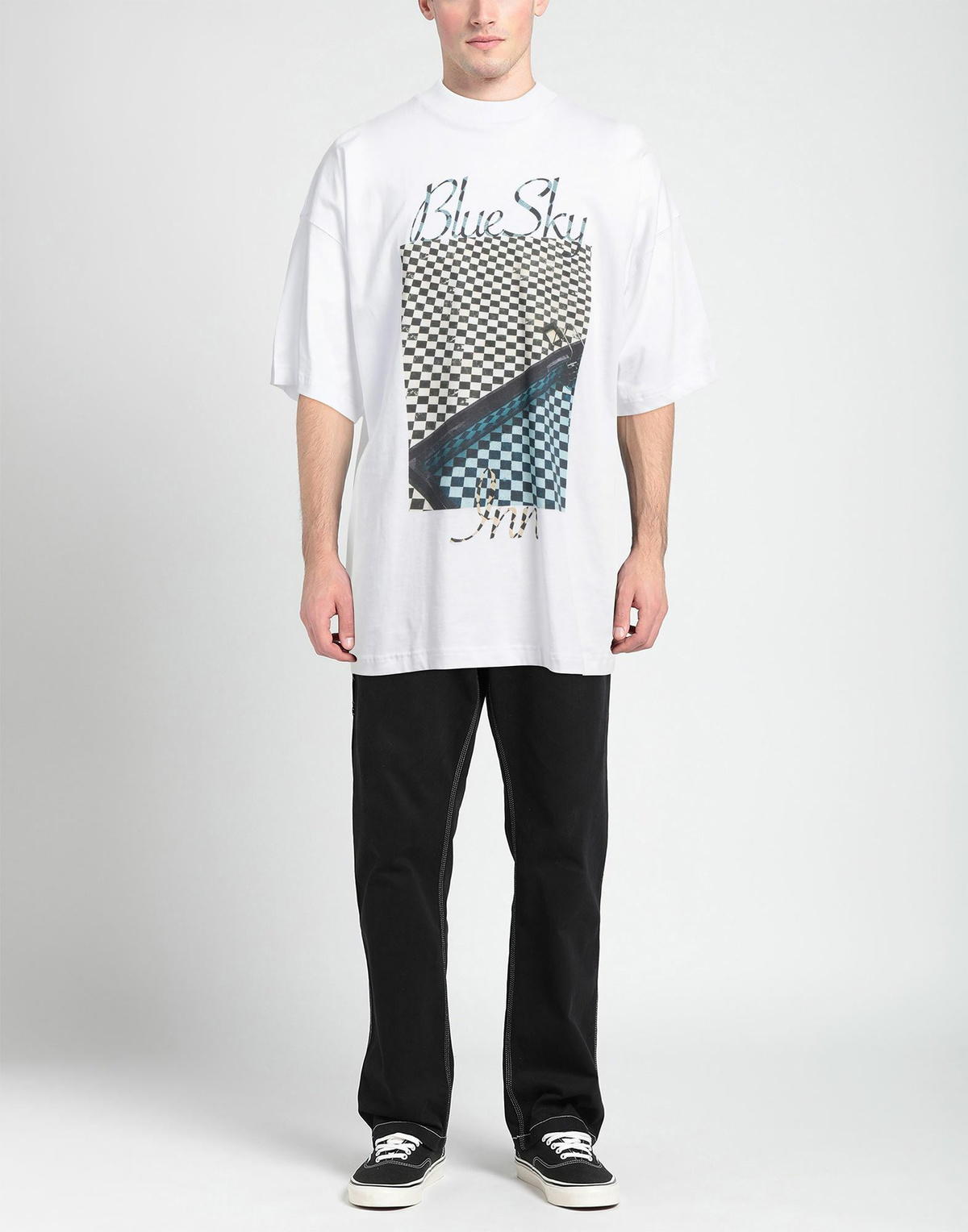 Blue Sky Inn Mens T-shirt in White