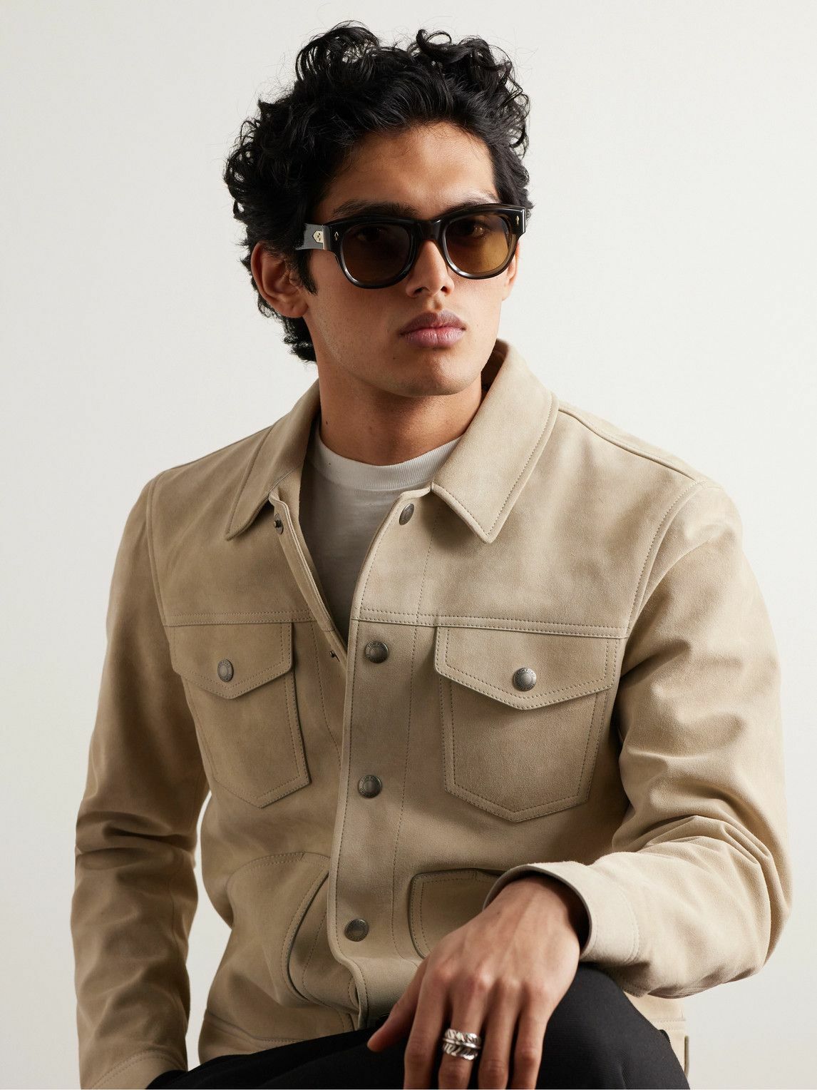 Jacques Marie Mage - Umit Benan Caan D-Frame Acetate Jacques Marie Mage - Umit Benan Caan D-Frame Acetate