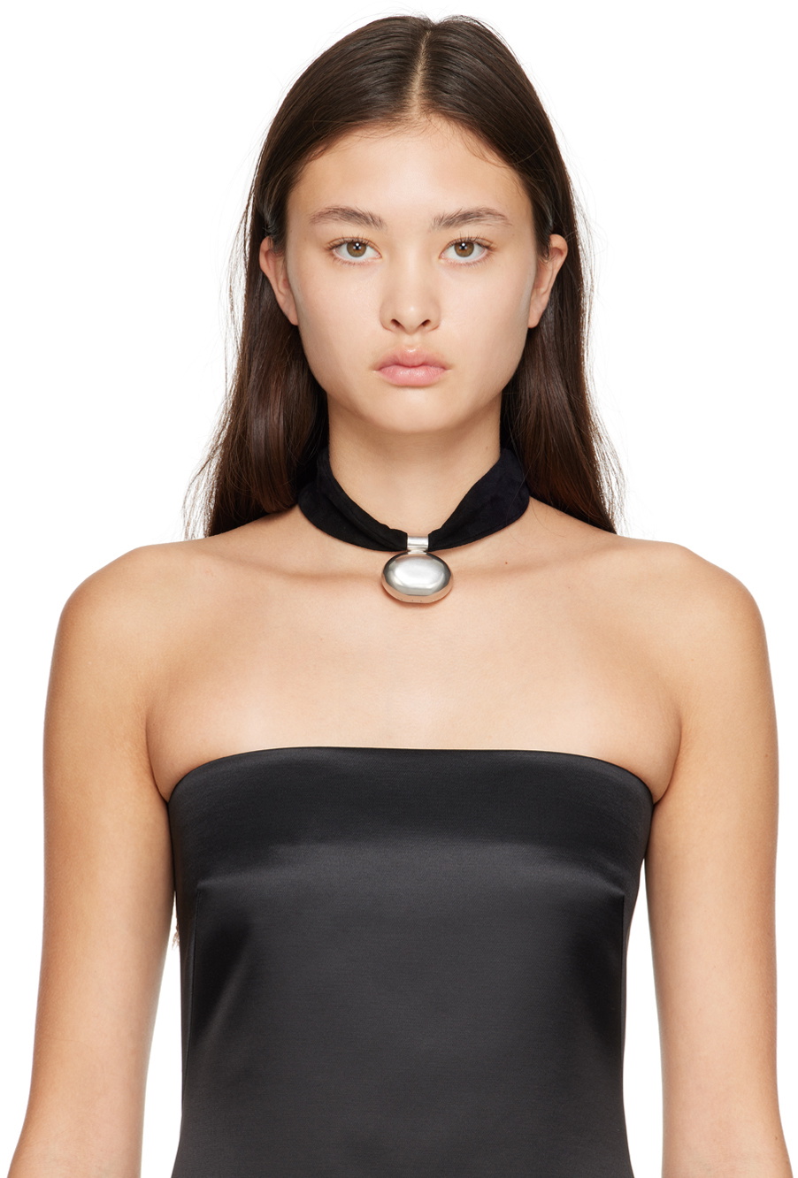 The Row Black Pills Necklace The Row