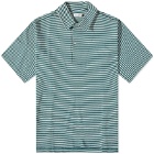 Pop Trading Company x Gleneagles by END. Ministriped Shirt in Dark Green/White Pepper