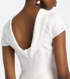 Self-Portrait Bridal taffeta gown