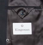 Kingsman - Arthur Harrison Double-Breasted Wool Suit Jacket - Blue
