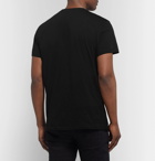 Balmain - Logo-Appliquéd Cotton-Jersey T-Shirt - Black