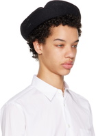 Y's Black Work Beret