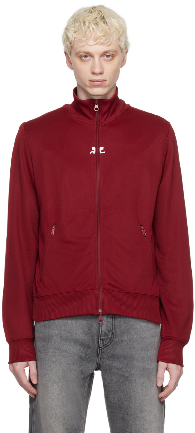 Courrèges Red Logo Track Jacket Courreges