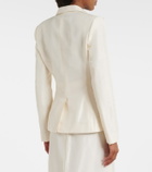 Gucci Silk faille blazer