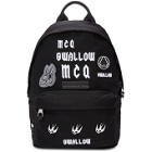 McQ Alexander McQueen Black Swallow Classic Backpack