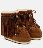 Alanui - x Moon Boot Icon Low suede boots