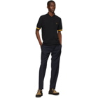 Comme des Garcons Homme Deux Black Fred Perry Edition Pique Polo