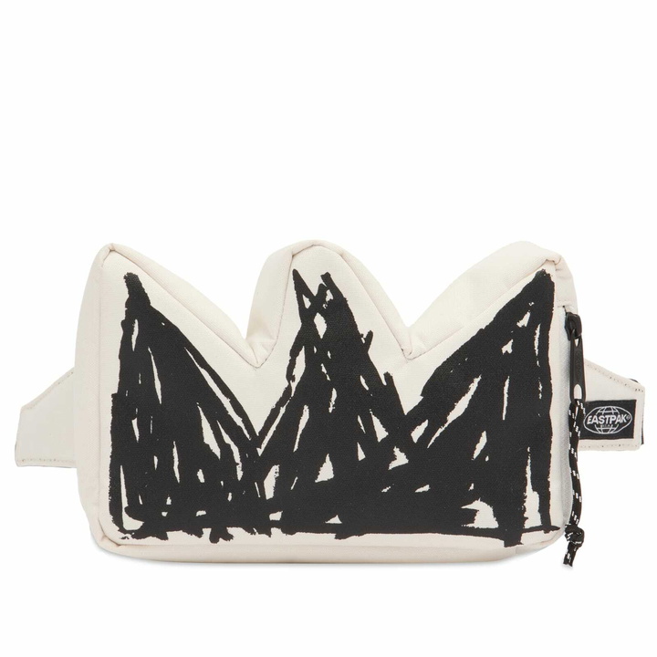 Photo: Eastpak x Basquiat Crown Bag in Black/White 