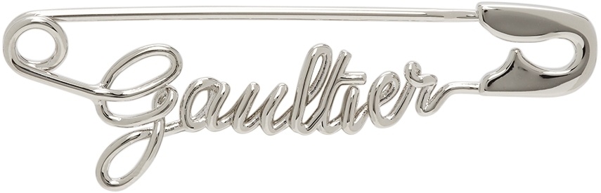 Jean Paul Gaultier Silver Safety Pin Single Earring Jean Paul Gaultier
