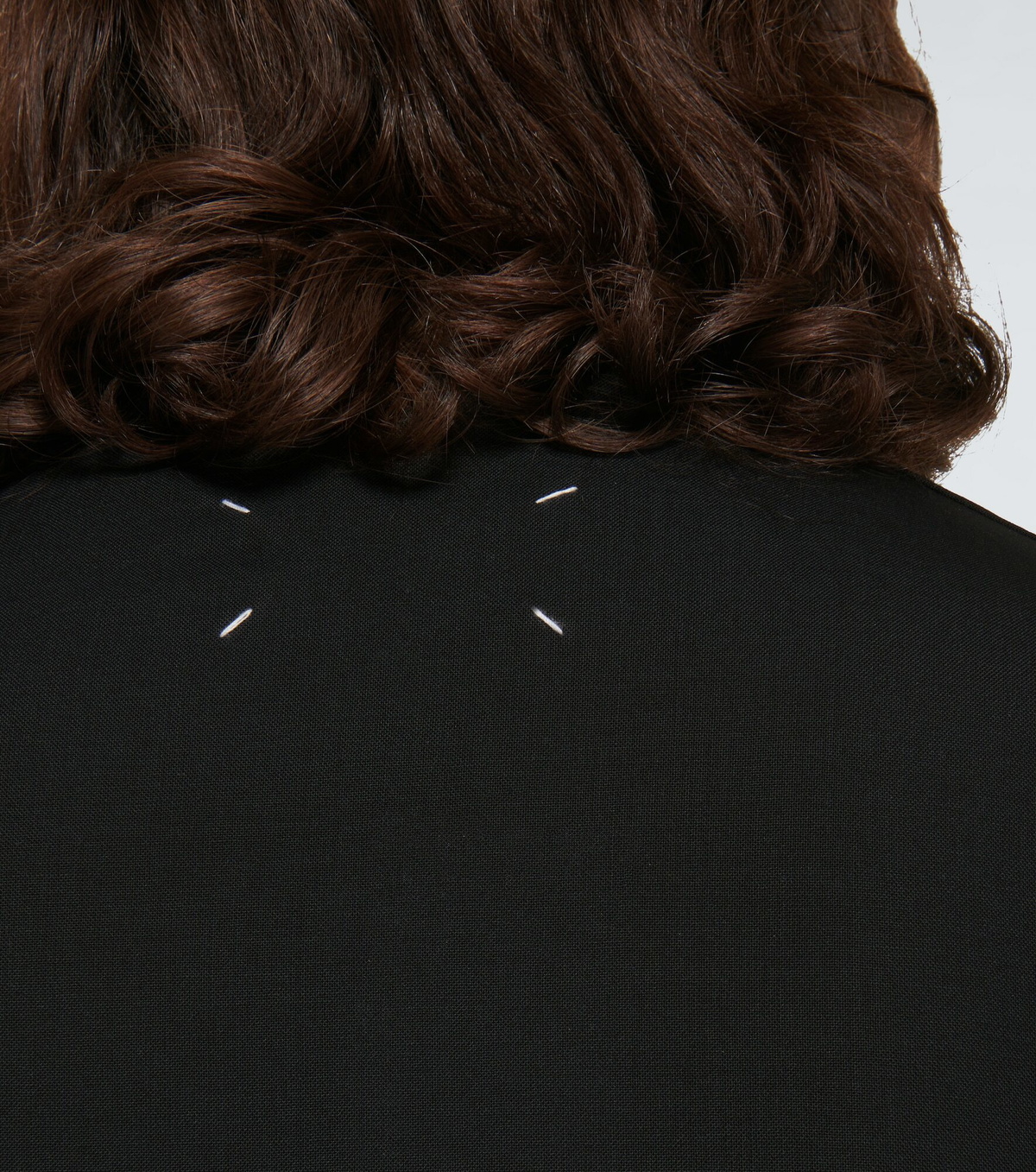 Maison Margiela - Collarless virgin wool blazer