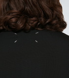 Maison Margiela - Collarless virgin wool blazer