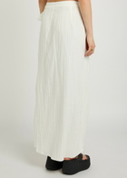 Delos Ayla Wrap Woven Skirt White