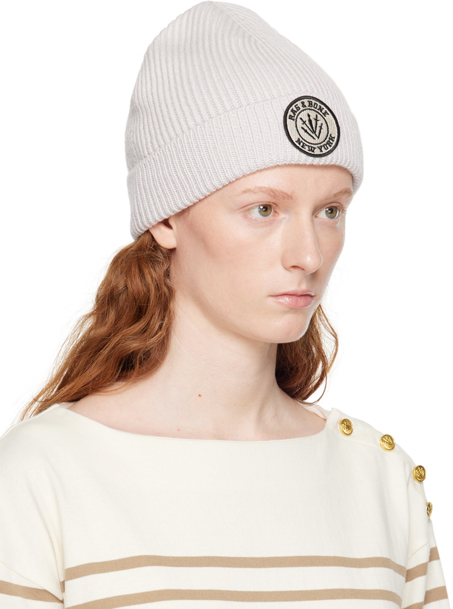 rag & bone Gray Charlie Beanie
