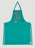 Really Hot Dogs Apron in Green
