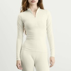 The North Face Women's x SKIMS W Refina Long Sleeve Top in Sk Bone
