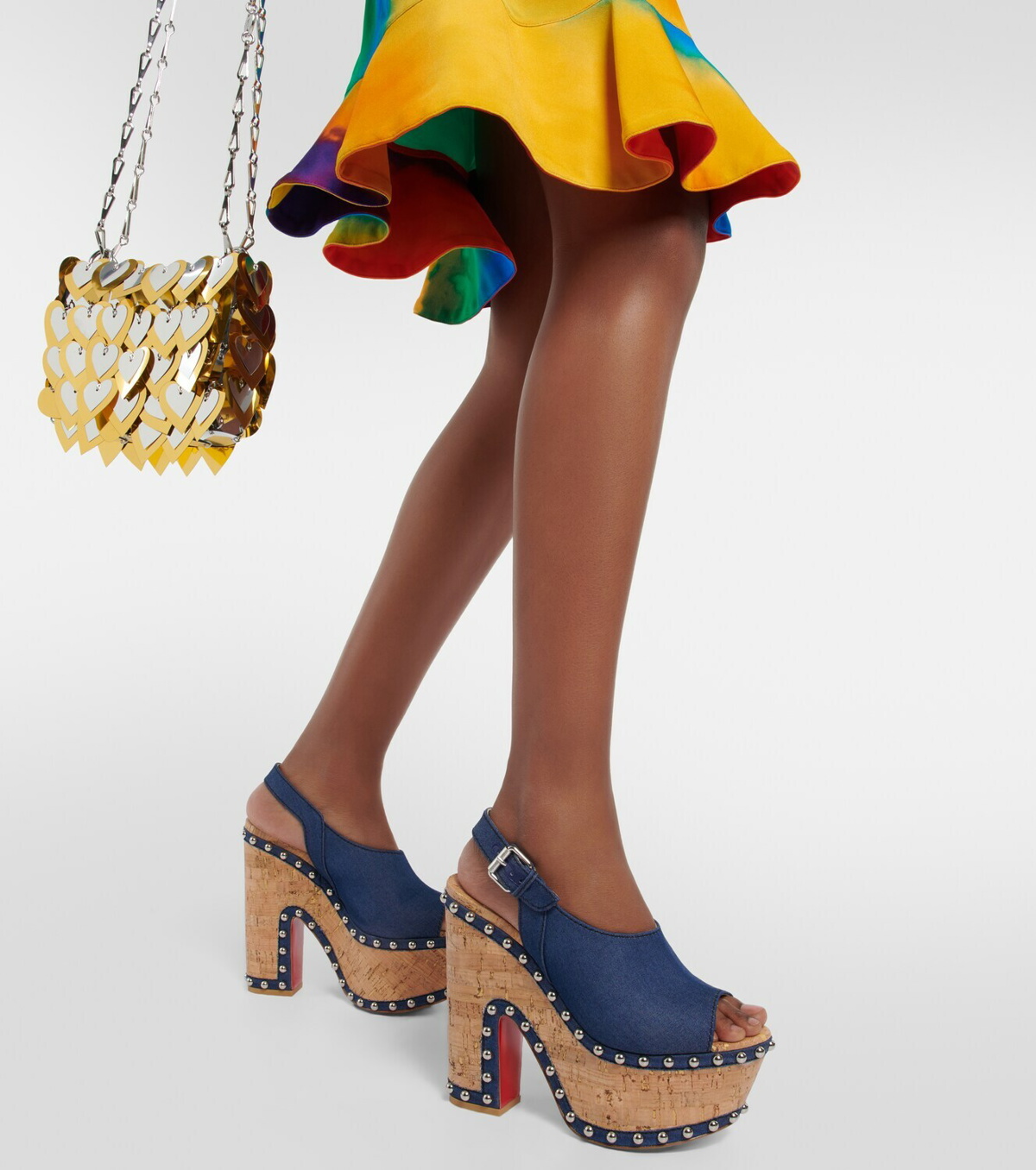 Le Silla Blue Denim Platform Sandals Size 38 For Sale at 1stDibs | denim  platform heels, blue denim sandals, denim heels uk