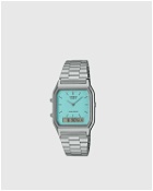 Casio Aq 230 A 2 A2 Mqyes Green/Silver - Mens - Watches