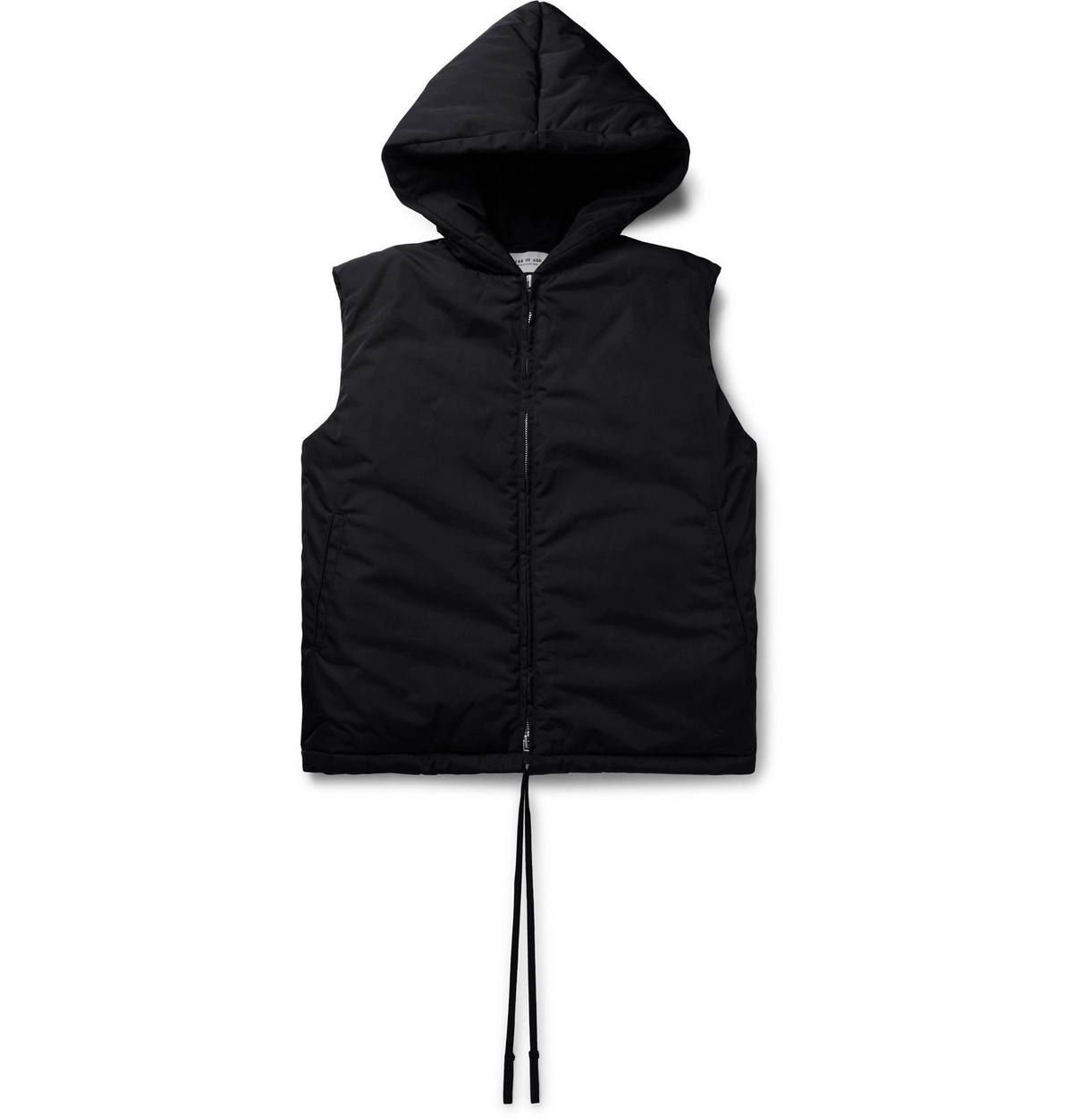 Fear of God - Padded Nylon Hooded Gilet - Neutrals Fear Of God