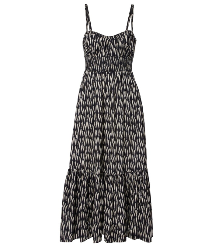 Photo: Ulla Johnson Nadine printed cotton-blend midi dress