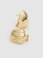 ANINE BING Ribbed Stud Earrings