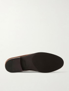 John Lobb - Lopez Suede Penny Loafers - Brown