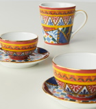 Dolce&Gabbana Casa - Carretto Siciliano tea cup and saucer set