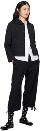 Comme des Garçons Girl Black Drawstring Trousers