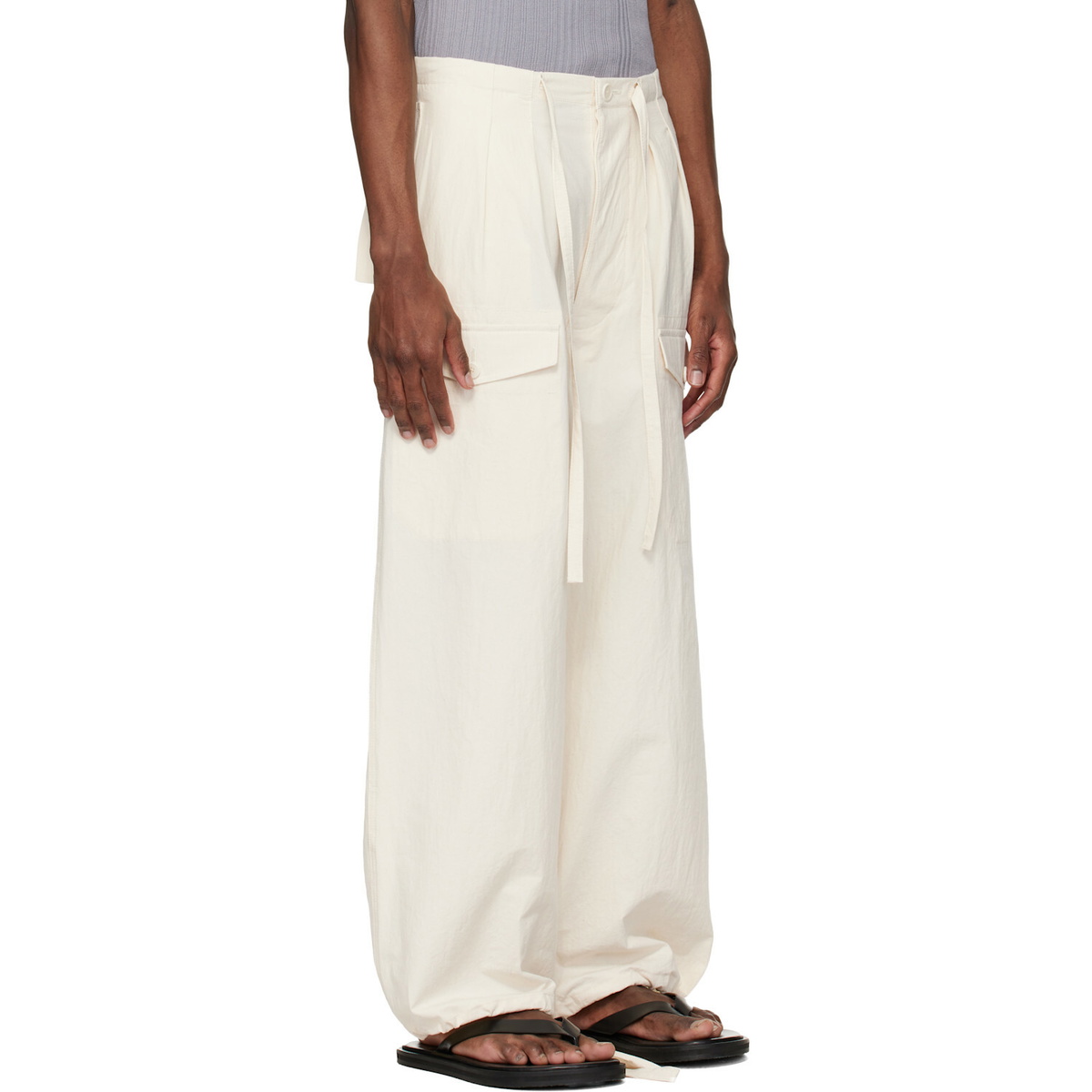 colbo Off-White Multi Trousers