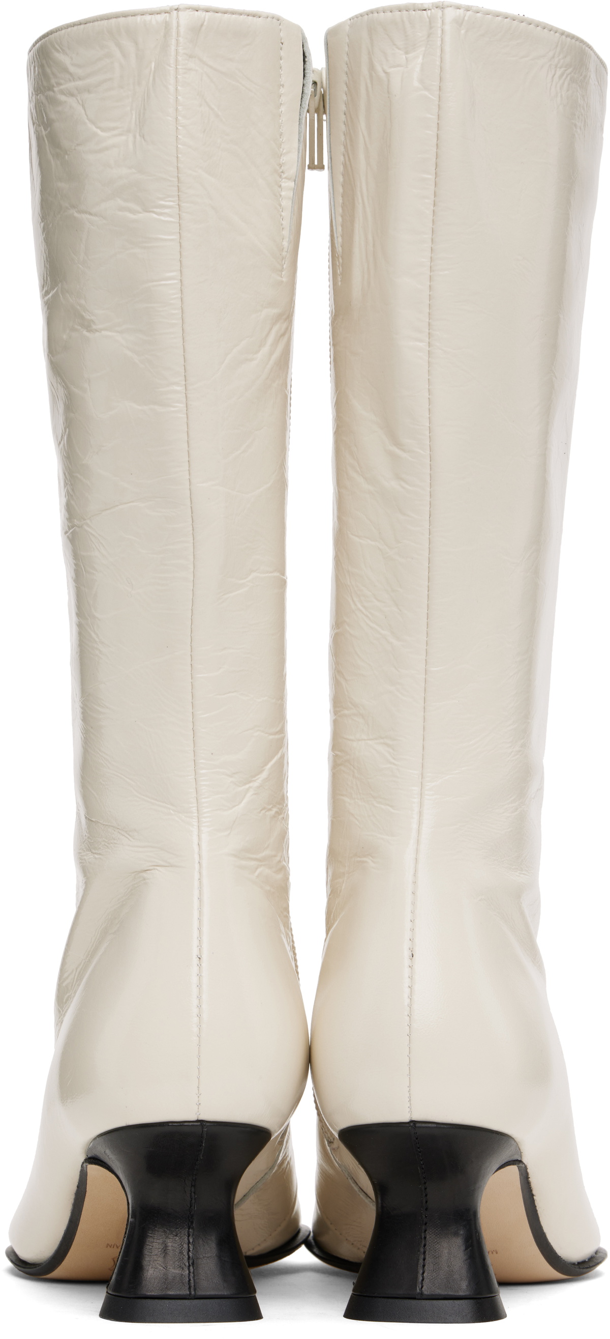 Miista White Rilla Boots MIISTA