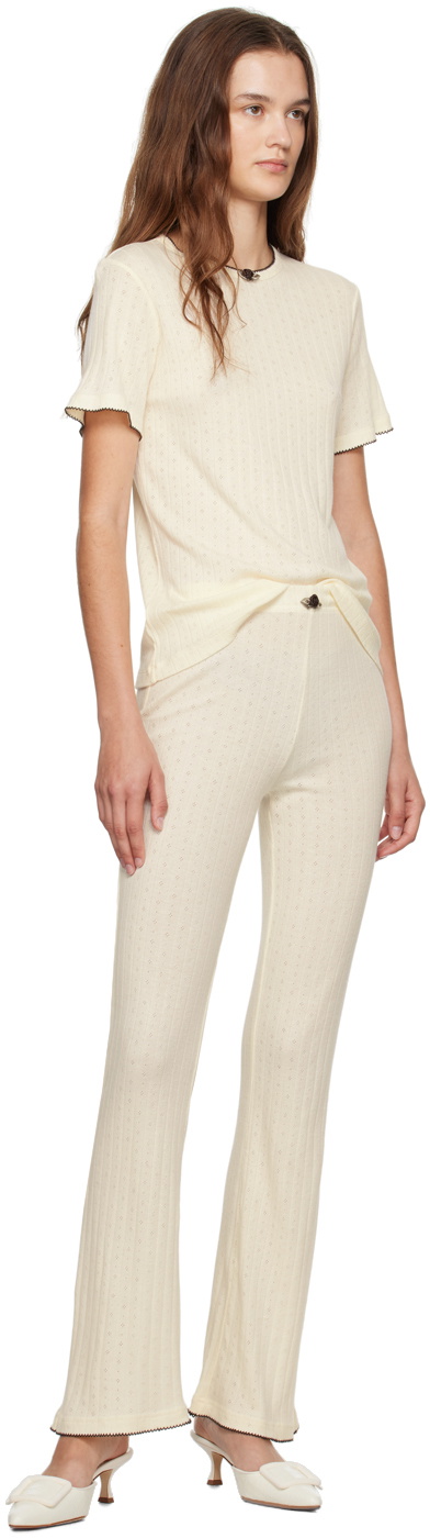 Caro Editions Off-White Caro Pyjama Pants