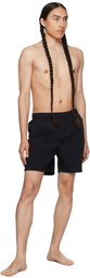 Stone Island Black Patch Swim Shorts