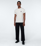 Loewe - Anagram embroidered cotton T-shirt