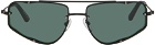 Eckhaus Latta SSENSE Exclusive Black 'The Speed' Sunglasses