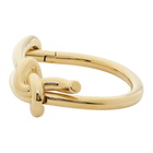 Bottega Veneta Gold Knot Bracelet