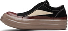 Rick Owens DRKSHDW Black Concordians Laceless Vintage Sneaks Sneakers