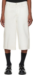 Dries Van Noten Off-White Pino Shorts