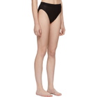 la fille dO Black Halt High-Rise Briefs