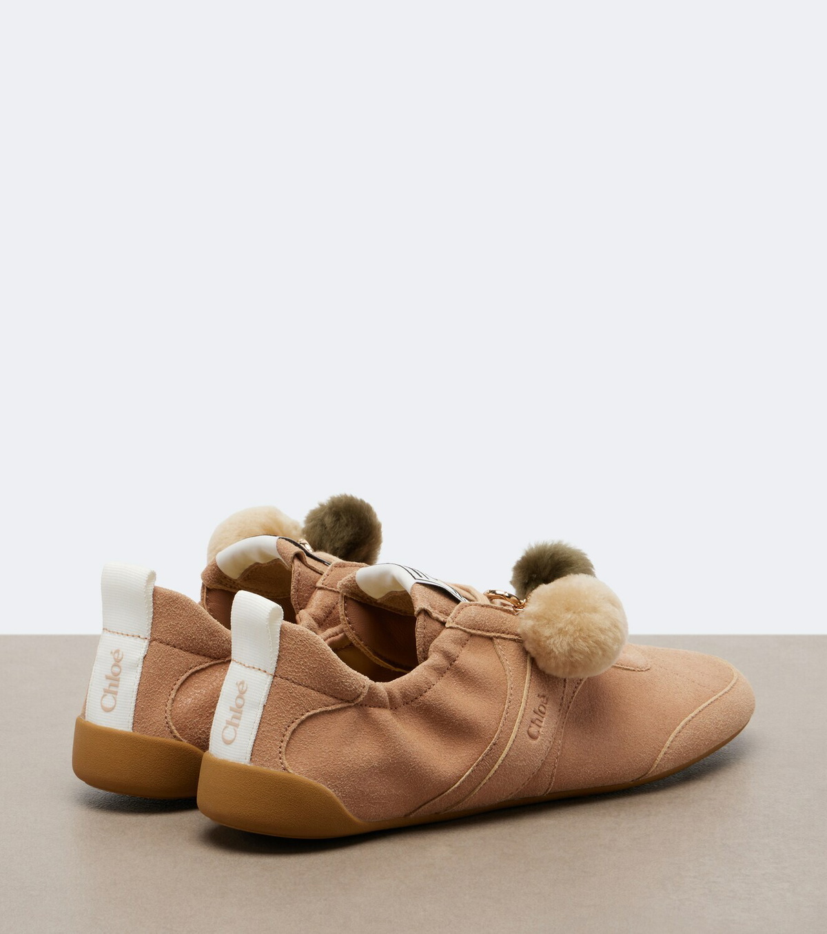 Chloé Chloé Kick suede sneakers