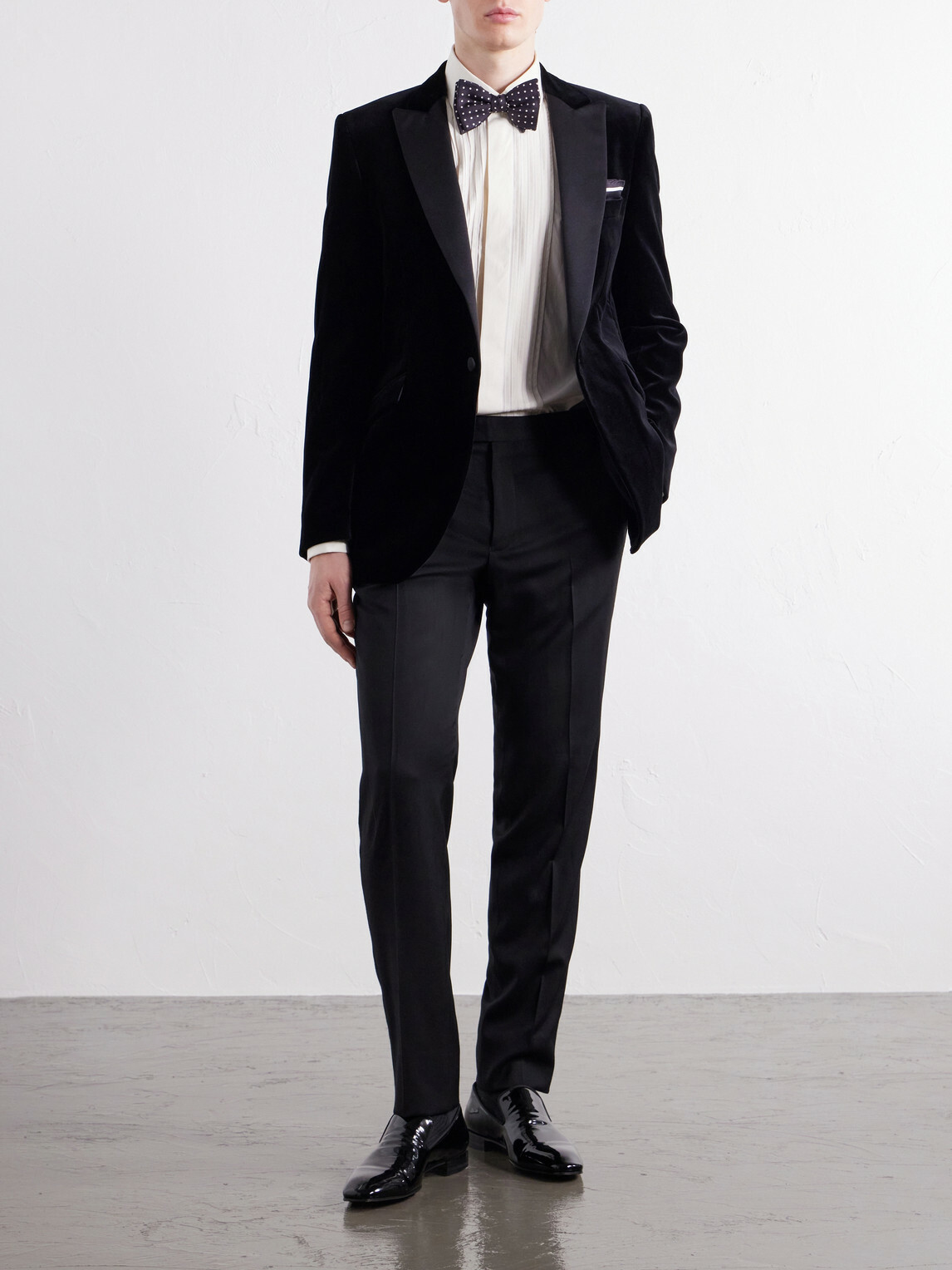 Favourbrook - Grosgrain-Trimmed Cotton-Velvet Tuxedo Jacket - Black