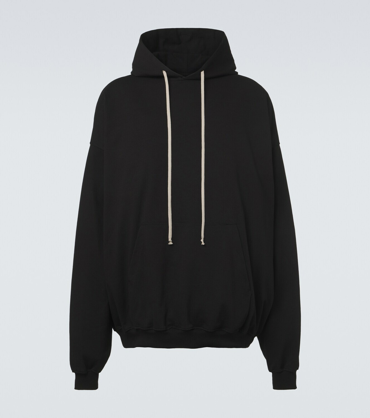 Rick Owens DRKSHDW Hun cotton jersey hoodie