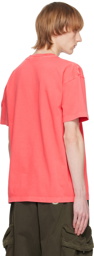 Moncler Pink Crewneck T-Shirt