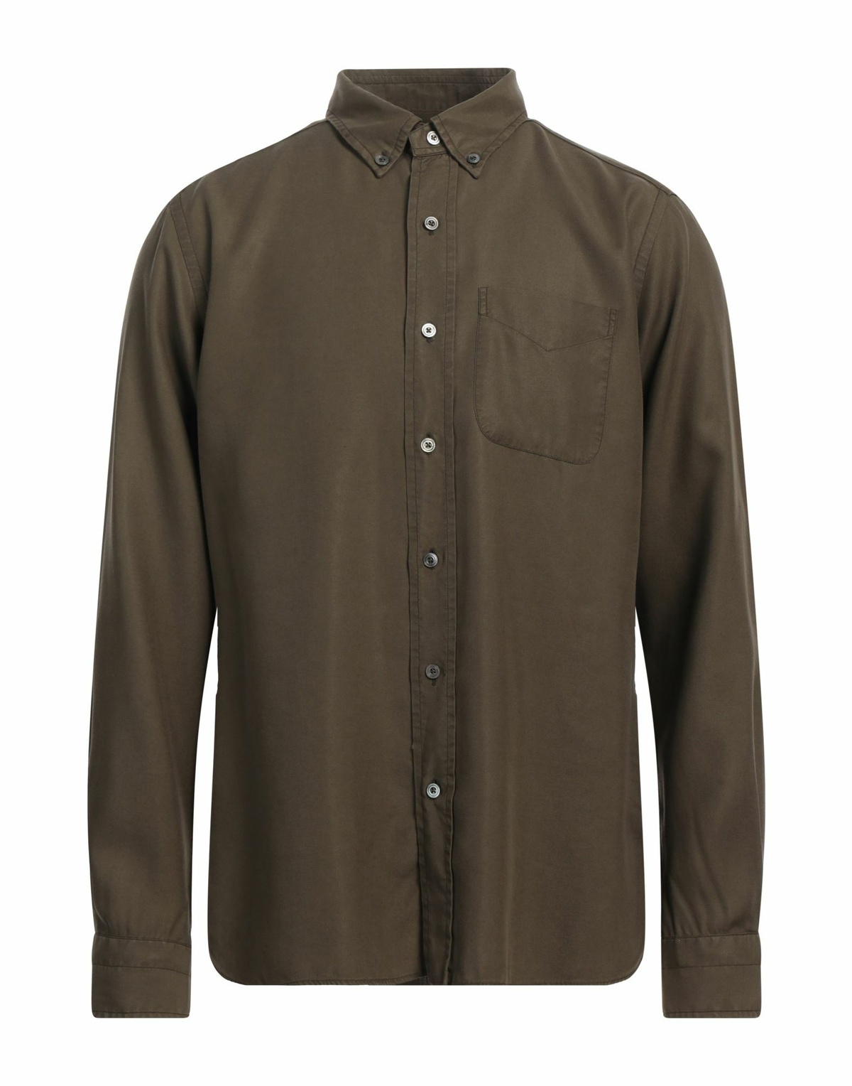 Tom Ford Mens Shirt Military in Green