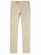 Massimo Alba - Slim-Fit Cotton and Wool-Blend Suit Trousers - Neutrals