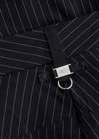 High Minority Pinstriped Stretch-jersey Trousers Navy