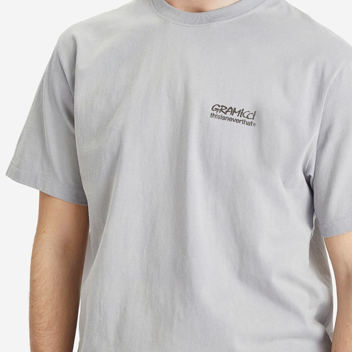 thisisneverthat Men's x Gramicci Sun Faded T-Shirt in Grey